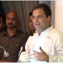 \'BJP MPs take 2 steps back on seeing me\' says Rahul Gandhi