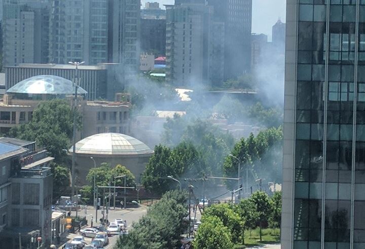 Explosion reported outside US India embassy in Beijing latest updates Watch Video: Explosion reported near Indian embassy in Beijing