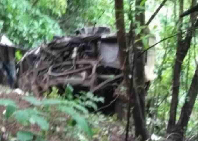 The group was going for a picnic to Mahabaleshwar. After the accident, one survivor climbed up to inform locals about the accident. (ABP News grab)
