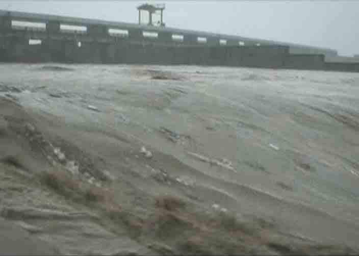 In Haryana, the Yamunanagar district administration issued a high alert as the water level in the Yamuna crossed the five lakh-cusec mark due to a downpour.