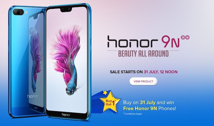 Honor 9N to go on sale in India exclusively on Flipkart today at 12 pm; How to get FREE smartphone Honor 9N first flash sale in India today on Flipkart at 12 pm; How to get FREE smartphone