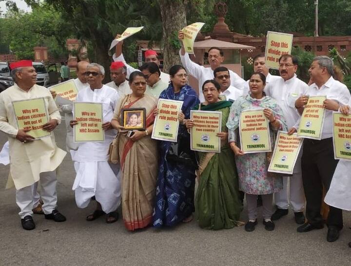  A day after government released the second draft list for National Register for Citizen’s (NRC) which left out over 40 lakh people in Assam, the matter was escalated to parliament /All images: ANI 