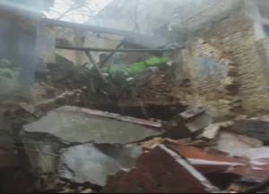 Kanpur: Three-storey building collapses in Hulaganj, four people rescued so far