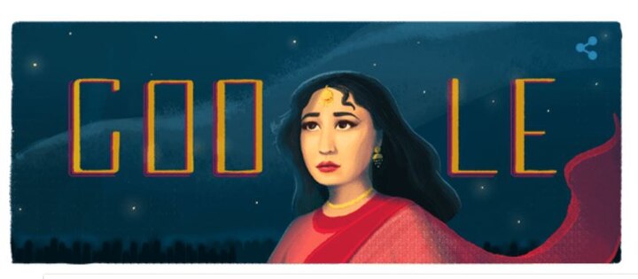 Google dedicates a doodle to Bollywood actress Meena Kumari on her 85th birth anniversary Google dedicates doodle to Bollywood actress Meena Kumari on her 85th birth anniversary