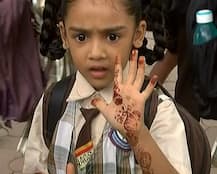 Gujarat: Parents, VHP workers protest as students with mehndi suspended from school