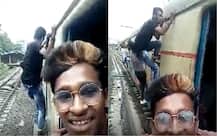 WATCH: Four youngsters held for performing stunts on moving Mumbai local
