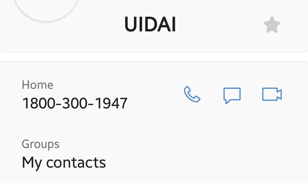 Google accepts fault for putting UIDAI helpline number on phone contact list