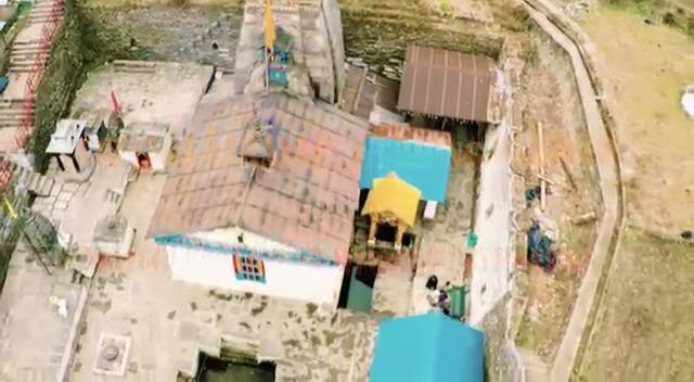 The wedding is said to take place in a temple which is located in Rudraprayag district of Uttarakhand at the confluence of the Mandakini and Songanga rivers. (ABP News Grab)