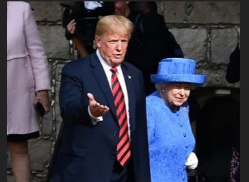 Trump refutes making Queen Elizabeth II wait, internet digs up video proofs of his late arrival Trump refutes making Queen Elizabeth II wait, internet digs up video proofs of his late arrival