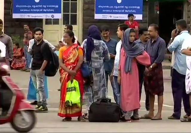 Commuters suffer because of strike over Road Transport and safety bill in Kerala Commuters suffer because of strike over Road Transport and safety bill in Kerala