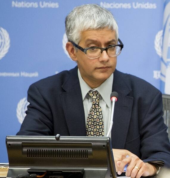 Farhan Haq, a UN spokesperson, on Monday said that UN Secretary-General Antonio Guterres continues to view the Joint Comprehensive Plan of Action (the Iran nuclear deal) as a diplomatic achievement and continues to encourage support for all governments for that, just as he did when these sanctions were being contemplated, Xinhua reported. (File photo: United Nations/IANS)