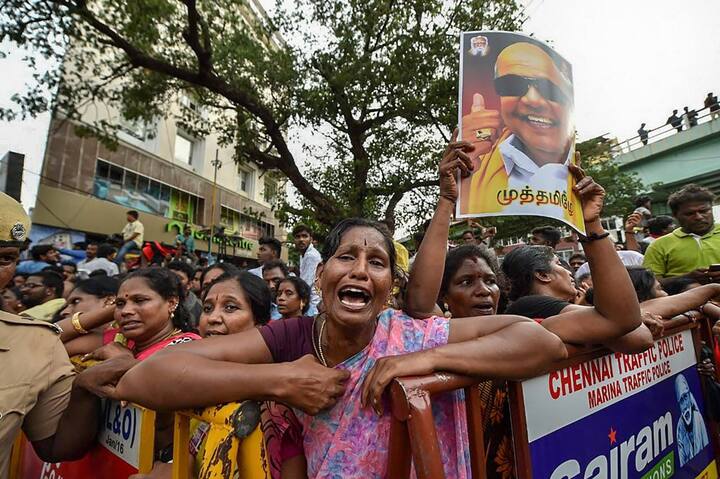 The Thalaivar struck back, wresting power from her in 2006, but the DMK lost successive Assembly polls in 2011 and 2015 to the AIADMK under a charismatic Jayalalithaa. PTI Photo