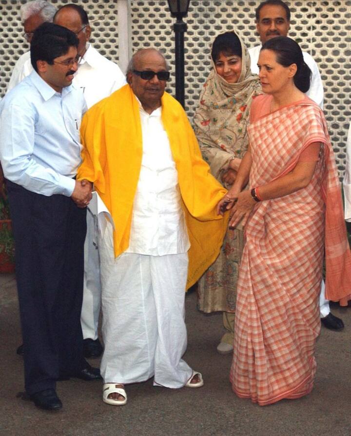 The DMK had walked out of the UPA 2 in 2013 over its 