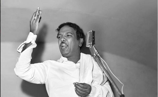 The leader who was also popularly called Kalaingar, the Tamil word for an artist, for his contribution to cinema and literature was one of the favourites of DMK founder Annadurai. (Image: Kalaignar89/ Facebook)