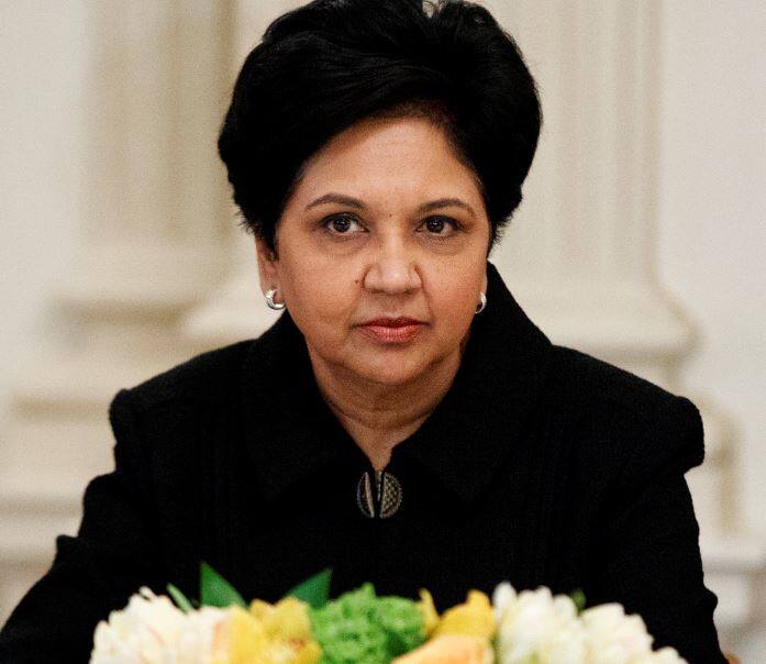 With Nooyi exiting PepsiCo as its longtime chief executive, the circle of CEOs in the S&P 500 is losing one of its highest profile women. Nooyi has been with PepsiCo Inc. for 24 years and held the top job for 12. (Image: File/ AP Photo/ Evan Vucci)