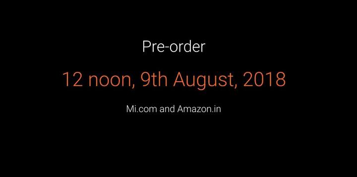  Xiaomi Mi A2 Pre-orders: Mi A2 pre-orders open on Amazon India and Mi.com tomorrow, but the buyer will need to pay the entire amount in one go. There is no cash on delivery option. Users will have to go to Amazon, click to buy the Mi A2, and after payment is done, the pre-order will be placed successfully. Once that happens, Mi A2 will ship on August 12 for those who pre-order the device. (Facebook/XiaomiIndia)