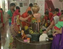PICTURES: Devotees preach lord Shiva on the occassion of Sawan Shivratri today