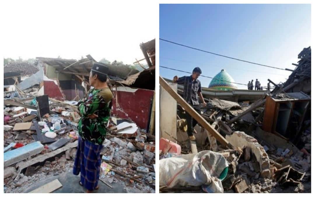 IN PICS: Fresh tremors hit Indonesia, put life on hold IN PICS: Fresh tremors hit Indonesia, put life on hold