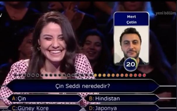 Video: Where Is Great Wall Of China? Woman uses two lifelines to answer at Turkish KBC Video: Where Is Great Wall Of China? Woman uses two lifelines to answer at Turkish KBC