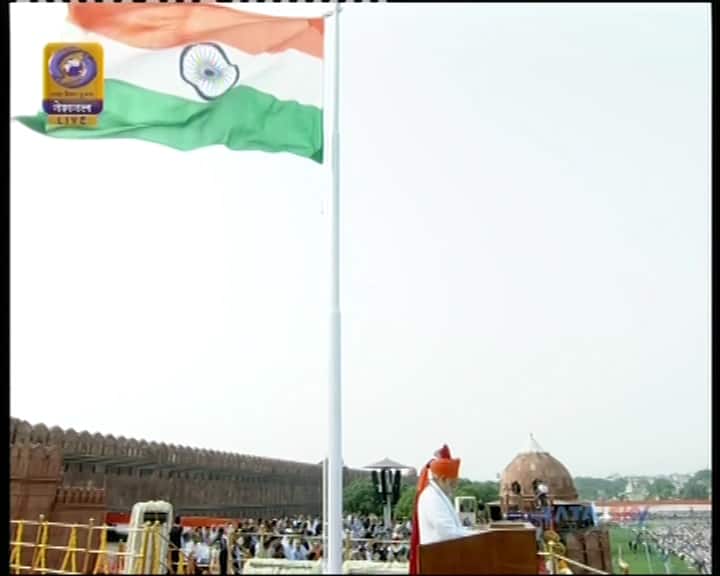 He also received a Guard of Honour from a contingent of the Army, Navy, Air Force and Delhi Police. (ABP News Grab)