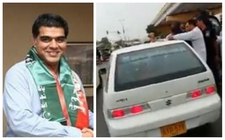 Watch: Pakistan's newly-elected lawmaker 'thrashes' man on road, video goes viral Watch: Pakistan's newly-elected lawmaker 'thrashes' man on road, video goes viral