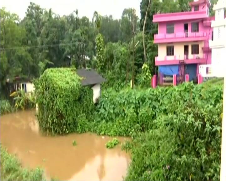 The floods have affected the transport system to the state. (ANI grab)