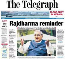 IN PICS: Here\'s How Newspapers Across India Paid Tribute To Former PM Atal Bihari Vajpayee