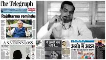 IN PICS: Here\'s How Newspapers Across India Paid Tribute To Former PM Atal Bihari Vajpayee