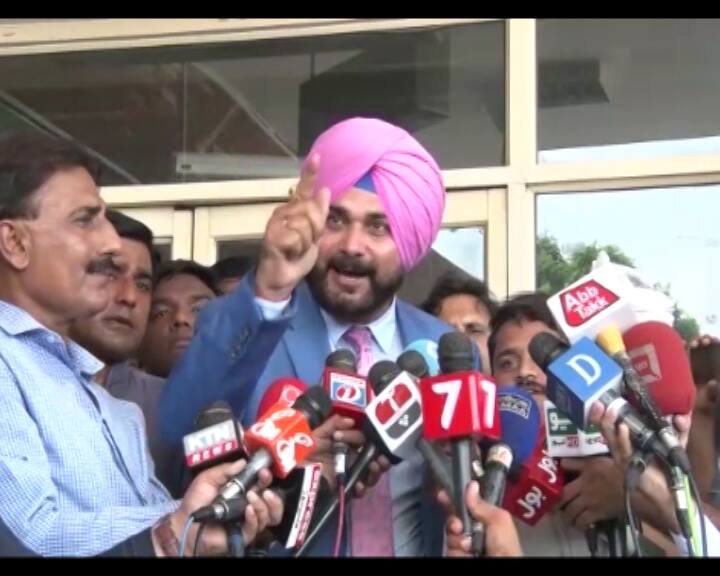 Earlier, speaking to reporters in Lahore, Sidhu said: 