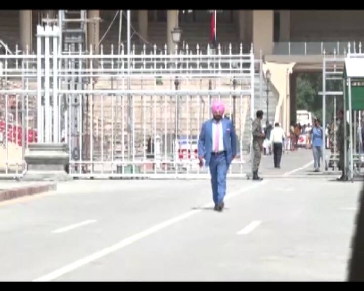 At the ceremony he was seen hugging the Pakistan Army Chief. (ABP News Grab)