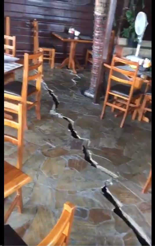 According to the US Geological Survey, which monitors earthquake activity around the world, the quake was the largest to strike Venezuela since 1900, with a magnitude of 7.3 on the Richter scale, but it hit at a depth of more than 123 km below the ground, appearing to have caused limited damage. Image: Twitter