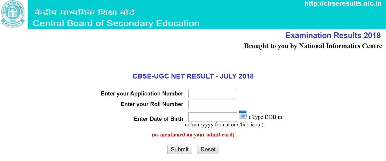 UGC NET Exam 2018: CBSE Releases Marks for UGC NET July Exam @cbsenet.nic.in