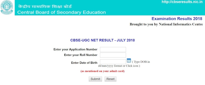 CBSE Releases Marks for UGC NET July Exam at cbsenet.nic.in  UGC NET Exam 2018: CBSE Releases Marks for UGC NET July Exam @cbsenet.nic.in