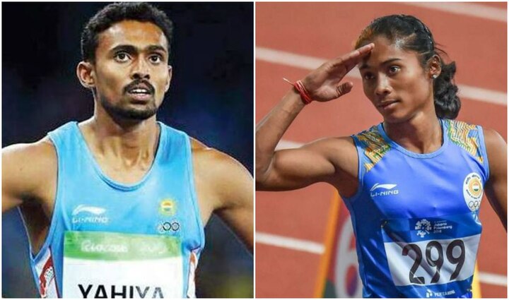 Asian Games: Muhammed Anas, Hima Das clinch silvers in Men's and Women's 400m Asian Games: Muhammed Anas, Hima Das clinch silvers in Men's and Women's 400m