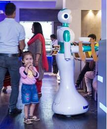 IN PICTURES: This new restaurant in Nepal uses ROBOTS as waiters