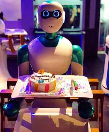 IN PICTURES: This new restaurant in Nepal uses ROBOTS as waiters
