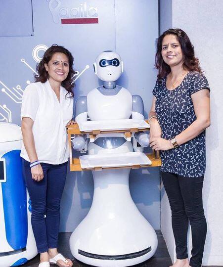 Robot Ginger is powered with swarm intelligence, speech recognition, natural language processing, auto-dock ability, among others. The robot also cracks jokes and answers basic IQ questions in both English and Nepali. Image: Instagram/ @naulonp
