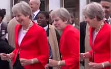 Video of British PM Theresa May dancing with school kids triggers hilarious reactions on Twitter