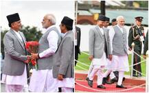 IN PICS: PM Modi arrives in Nepal to attend BIMSTEC Summit; receives ceremonial welcome