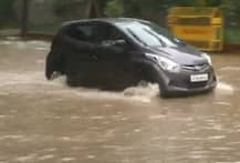 IN PICS: Many streets in New Delhi waterlogged after heavy rains