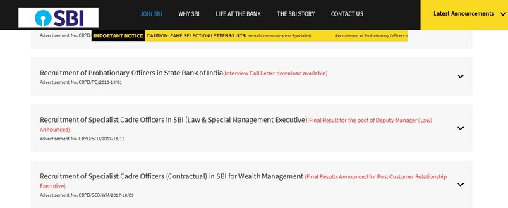 SBI PO Interview Admit Card released at sbi.co.in, sbi.co.in/careers check full detail SBI PO Admit Card 2018: SBI interview admit cards released at sbi.co.in, sbi.co.in/careers; Check detail