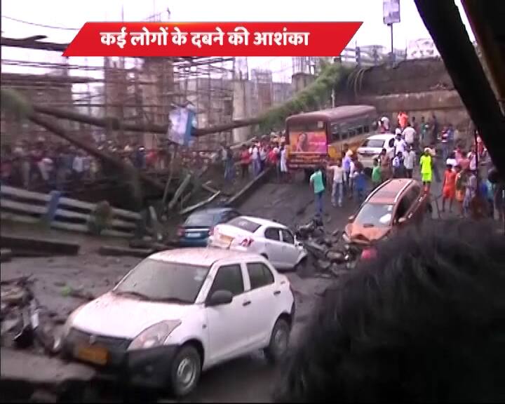 The bridge connects Behala to other parts of Kolkata across the arterial Sealdah railway line. (ABP NEWS GRAB)