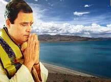 VIRAL SACH: Photos creating doubt on Rahul Gandhi’s Kailash Mansarovar Yatra?