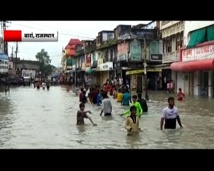 Heavy rains batter Madhya Pradesh, Rajasthan; flood like situation brings life to standstill