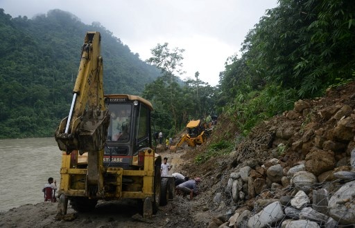 Clearance operation is underway in the region. AFP IMAGE