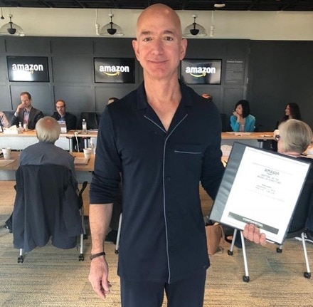 Can you wear pajamas to a board meeting? Amazon chief Jeff Bezos just did it; Here's why Can you wear pajamas to a board meeting? Amazon chief Jeff Bezos just did it; Here's why