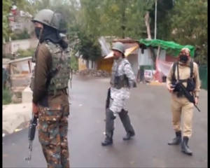 Security forces kill five terrorists in fierce encounter in J&K's Kulgam