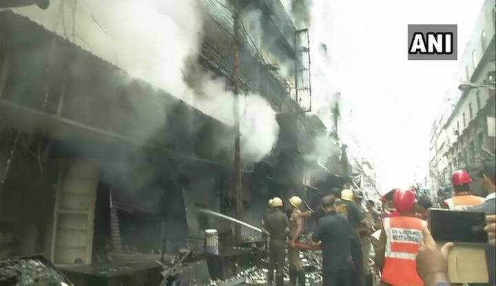 No loss of life has been reported but some fire officials suffered injuries during an operation to douse the blaze, the fire department said. (Image: ANI)