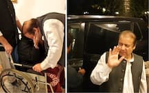FIRST PICTURES of Nawaz Sharif after release from jail; gets emotional on meeting mother