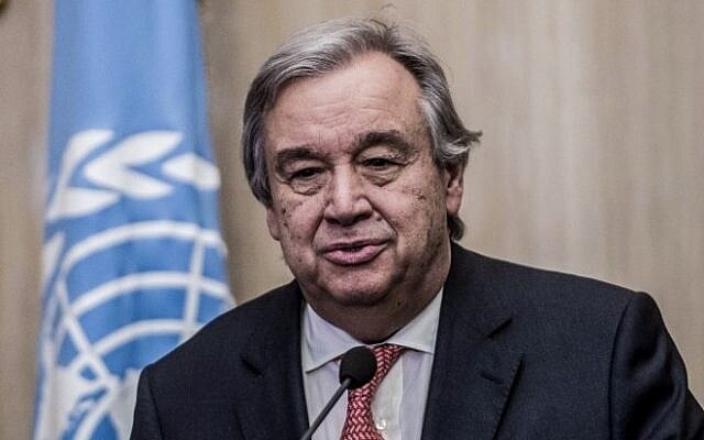  UN chief Antonio Guterres to visit India in October UN chief Antonio Guterres to visit India in October